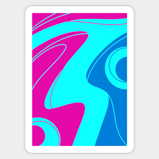 Abstract V25 Sticker